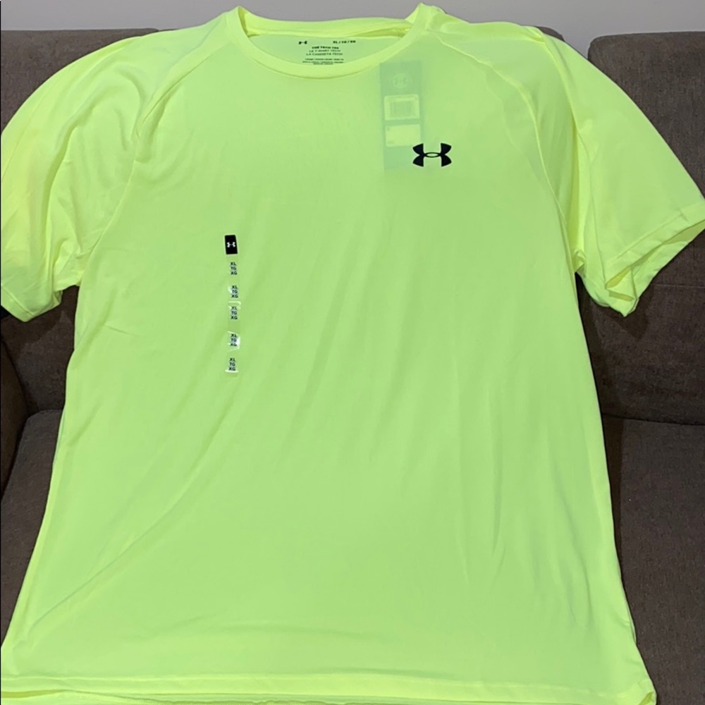 Mens Under Armour Tech T shirt - Picture 4 of 5